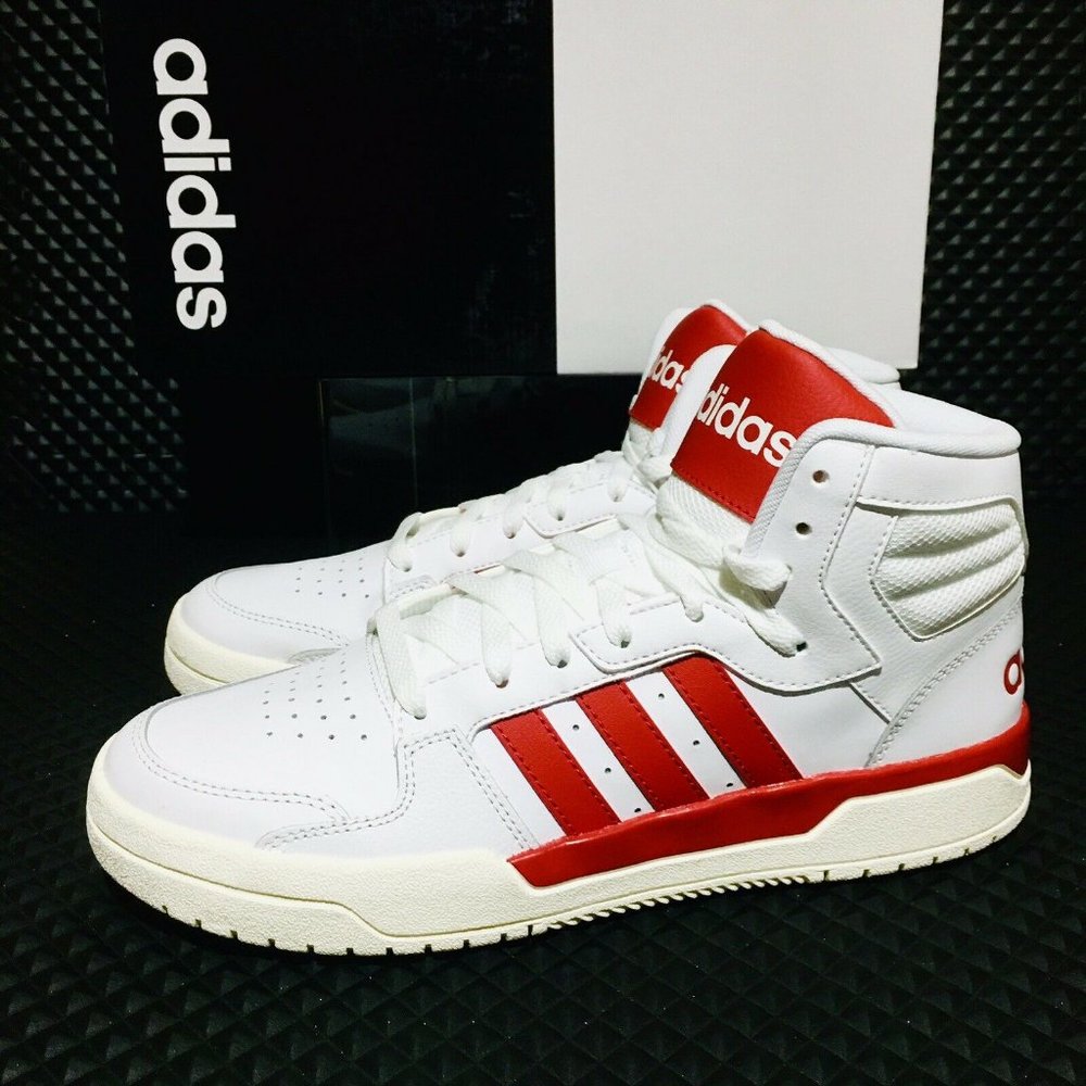 Adidas Entrap Mid Men’s White Sneakers Shoes